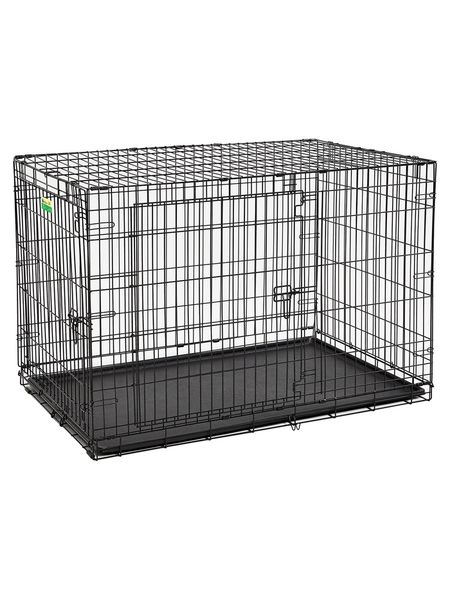 Клетка MidWest Contour для собак 123×78×82 см, 2 двери