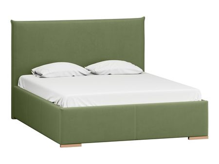 Кровать divanru Слипсон 180 Велюр Оливковый 43990₽