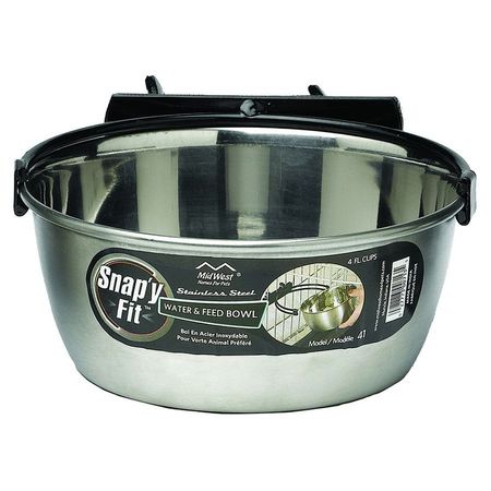 MidWest миска для клеток и вольеров нержавеющая сталь 950 мл 1038₽