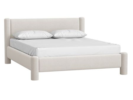 Кровать divanru Ассоль 180 Букле Молочный 55990₽