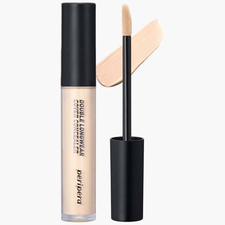 Стойкий матовый консилер Peripera Double Longwear Cover Concealer 01 Pure Ivory