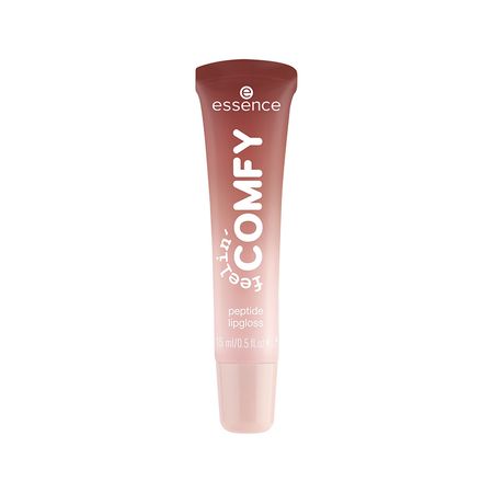 Блеск для губ ESSENCE FEELIN COMFY с пептидами тон 02 Cinnamon cuddles