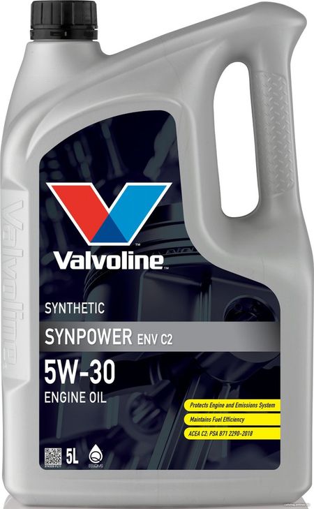 Моторное масло Valvoline SynPower ENV C2 5W-30 874309 5л