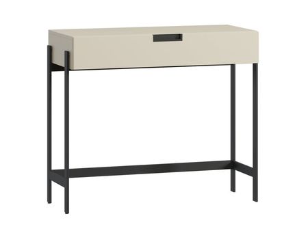 Консоль divanru Лигес 93x40 Светло-бежевыйЧерный 15990₽