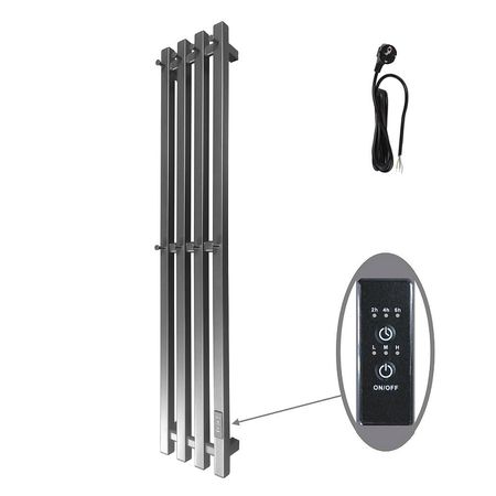 Электрический полотенцесушитель Altasan Проксима 115х21 ПроксимаПрофСП21120Г цвет Графит 14340₽