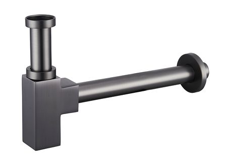 Сифон для раковины BelBagno BB-SMQ2-GM цвет Оружейная сталь 8290₽