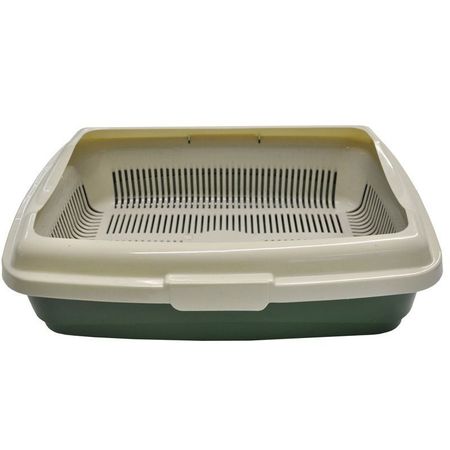 Homecat Атлантис лоток с сеткой и бортом для кошек - 43х33х125 см 609₽