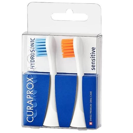 Комплект насадок Curaprox Hydrosonic Pro ГолубаяОранжевая 4990₽