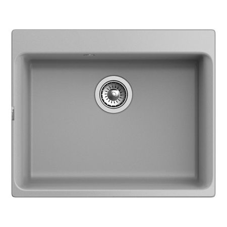Кухонная мойка Rivelato Axel Х-60 grigio metallizzato цвет Серый металлик 35190₽