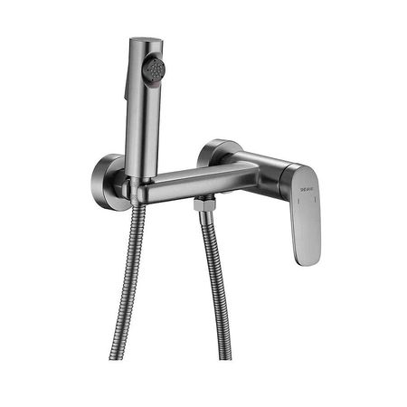 Гигиенический душ со смесителем Shevanik S8505T-1 цвет Оружейная сталь 7910₽