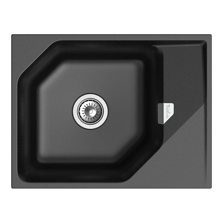 Кухонная мойка Rivelato Locus LS-65 nero цвет Черный 35190₽