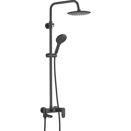Душевая система Shevanik S8736H цвет Черный матовый 24835₽