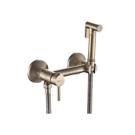 Гигиенический душ со смесителем Shevanik S107Q цвет Бронза 6665₽