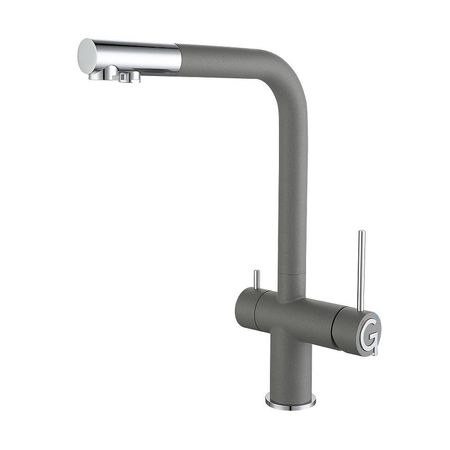 Смеситель для кухни Rivelato Lugano 1523513 grigio cromo цвет Серый Хром