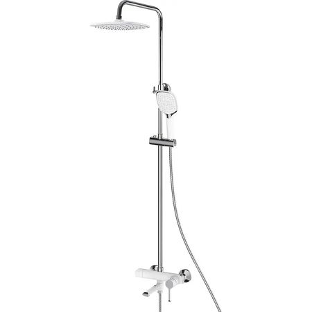 Душевая система Shevanik S6036F цвет Белый Хром 18808₽