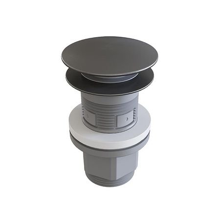 Донный клапан Aqueduto Ralo RAL0245 click-clack цвет Оружейная сталь