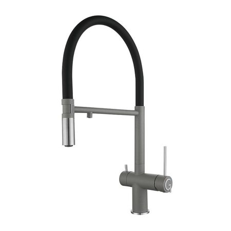 Смеситель для кухни Rivelato Adria 1523517 grigio cromo цвет Серый Хром