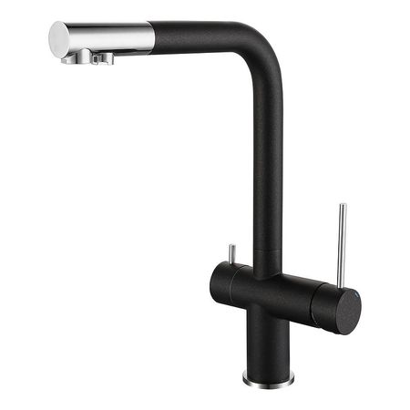 Смеситель для кухни Rivelato Lugano 1523513 antracite cromo цвет Антрацит Хром