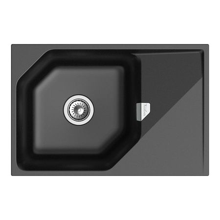 Кухонная мойка Rivelato Locus LS-75 nero цвет Черный 37740₽