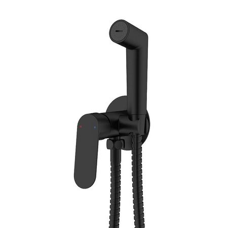 Гигиенический душ со смесителем Voda Shore SHR01B цвет Черный матовый