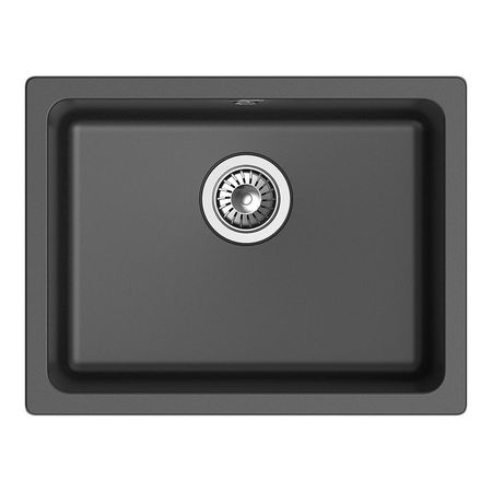 Кухонная мойка Rivelato Berkana BK-50 antracite цвет Антрацит 20400₽