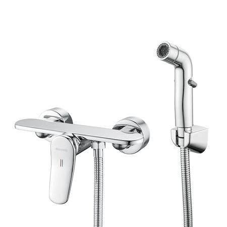 Гигиенический душ со смесителем Shevanik S4705-1 цвет Хром