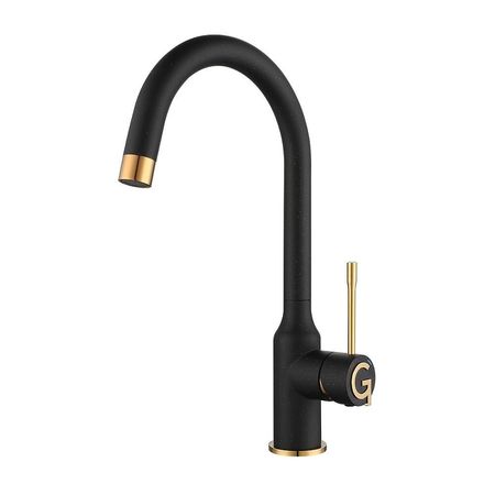 Смеситель для кухни Rivelato Garda 1923502 nero oro цвет Черный Золото 11630₽