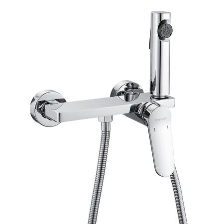 Гигиенический душ со смесителем Shevanik S43 S4305-1 цвет Хром 8708₽