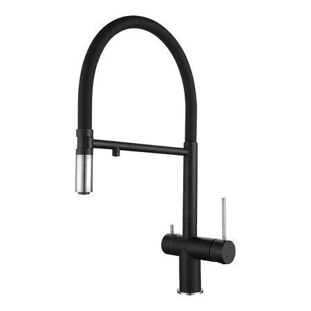 Смеситель для кухни Rivelato Adria 1523517 antracite cromo цвет Антрацит Хром 26320₽