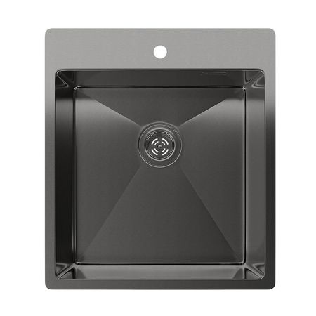 Кухонная мойка Rivelato Rinox 44 4450 PVD black цвет Черный 32540₽