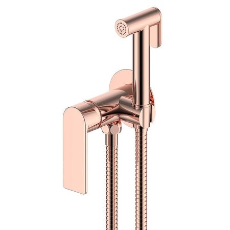 Гигиенический душ со смесителем Voda Neva NVSMHRG цвет Розовое золото