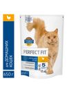 Сухой корм Perfect Fit для домашних кошек, курица