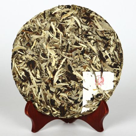 Yunnan White Tea Cake Moonlight White 320g Xiaguan Raw Pu-erh Style