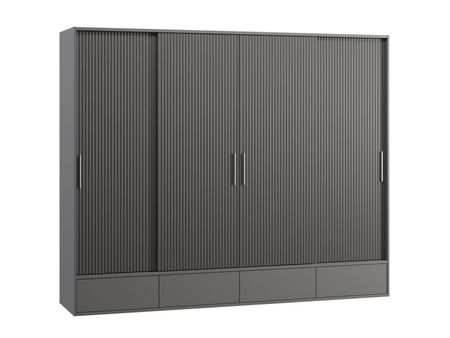 Шкаф-купе divanru Беррингтон 41-267x220 Графитовый 161990₽