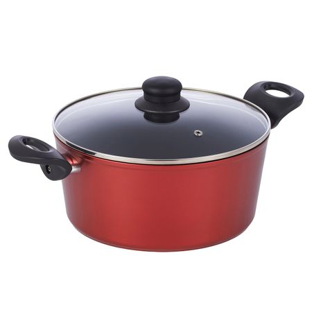 Кастрюля алюминиевая Maestri Irise 80019 24 см39 л 6999₽