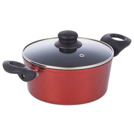 Кастрюля алюминиевая Maestri Irise 80018 20 см 21 л 5699₽