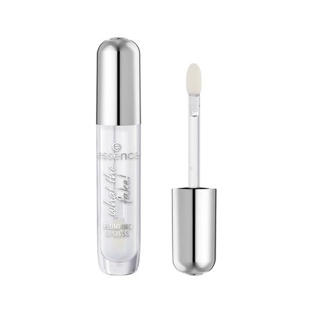 Блеск для губ ESSENCE WHAT THE FAKE! PLUMPING LIP GLOSS с эффектом увеличения объема тон 100 Sheer genius