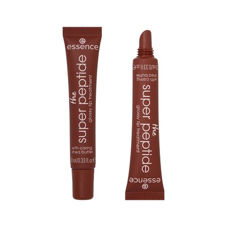 Бальзам для губ ESSENCE THE SUPER PEPTIDE ухаживающий c глянцевым финишем тон 06 Plumfection!