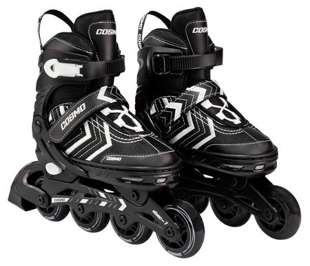 Ролики Cosmoride Freerider черно-белые, р.39-42