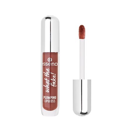 Блеск для губ ESSENCE WHAT THE FAKE! PLUMPING LIP GLOSS с эффектом увеличения объема тон 103 Bare but better