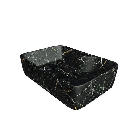 Раковина Corpa Nera Grossi 48 CN50299 цвет Черный мрамор