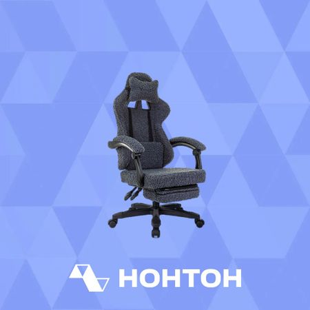 Кресло игровое Knight Lord/F темно-синее