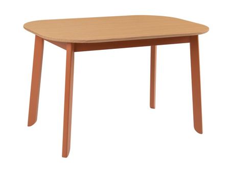 Кухонный стол divanru Овалис 120x80 КоричневыйТерракотовый 16990₽