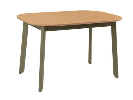 Кухонный стол divanru Овалис 120x80 КоричневыйОливковый 16990₽