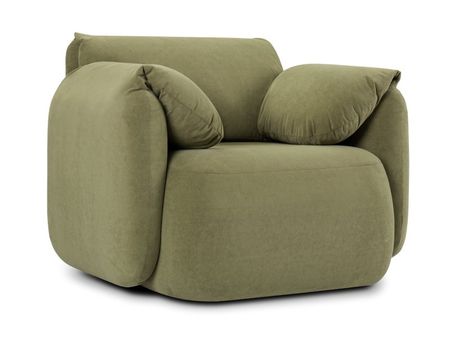 Кресло divanru Тут Рядом Обнимаемся Велюр Оливковый 42990₽