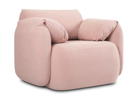 Кресло divanru Тут Рядом Обнимаемся Вельвет Розовый 46990₽