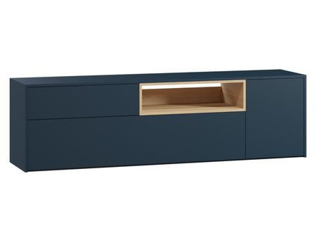 ТВ-тумба divanru Висмар 183x54 Темно-синий 23390₽