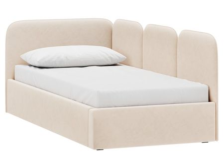 Детская кровать divanru Имми 90 Велюр Молочный 36990₽