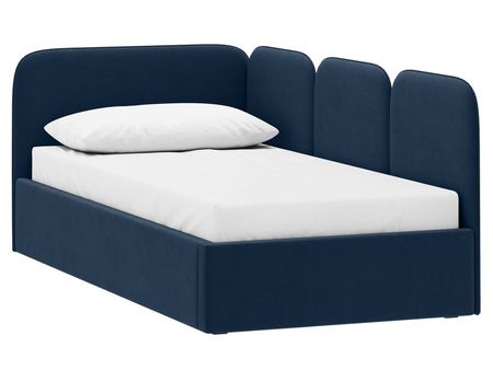 Детская кровать divanru Имми 90 Велюр Синий 36990₽