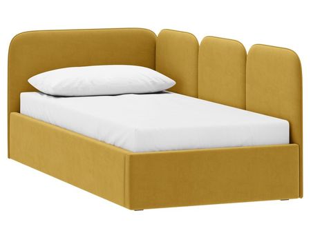 Детская кровать divanru Имми 90 Велюр Горчичный 36990₽